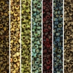 miyuki seed beads 11/0 - Forest moss