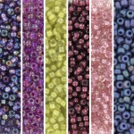 miyuki seed beads 11/0 - flower field
