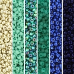 miyuki seed beads 11/0 - emerald enchanted
