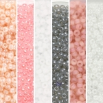 miyuki seed beads 11/0 - moon