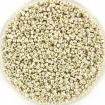miyuki seed beads 15/0 - galvanized silver