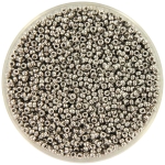 miyuki seed beads 15/0 - palladium plated