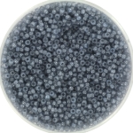 miyuki seed beads 15/0 - ceylon translucent slate