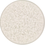 miyuki seed beads 15/0 - ceylon white pearl