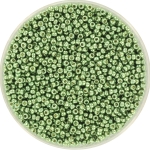 miyuki seed beads 15/0 - duracoat galvanized sea green