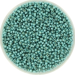 miyuki seed beads 15/0 - duracoat galvanized sea foam