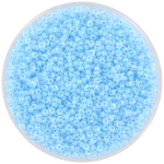 miyuki seed beads 15/0 - luminous turquoise