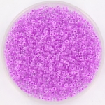 miyuki seed beads 15/0 - luminous purple lila