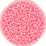 miyuki seed beads 15/0 - duracoat opaque light carnation 