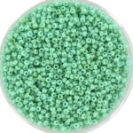 miyuki seed beads 15/0 - duracoat opaque sea opal 