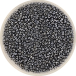 miyuki seed beads 15/0 - metallic gunmetal