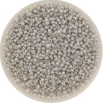 miyuki seed beads 15/0 - ceylon silver gray