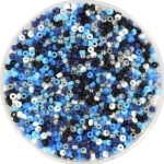 miyuki seed beads 15/0 - deep seas
