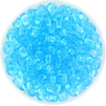 miyuki seed beads 6/0 - transparant aqua 