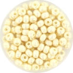 miyuki seed beads 6/0 - baroque white 
