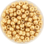 miyuki seed beads 6/0 - baroque gold