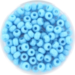 miyuki seed beads 6/0 - opaque turquoise blue