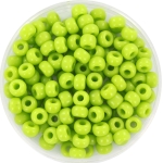 miyuki seed beads 6/0 - opaque chartreuse