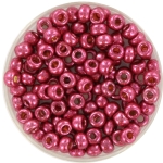 miyuki seed beads 6/0 - duracoat galvanized magenta