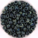 miyuki rocailles 6/0 - opaque picasso cobalt