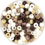miyuki seed beads 6/0 - chocolat sprinkles