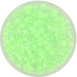 miyuki seed beads 8/0 - luminous green