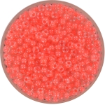miyuki seed beads 8/0 - luminous flamingo