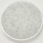 miyuki seed beads 8/0 - transparant matte ab crystal