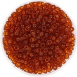 miyuki seed beads 8/0 - transparant topaz