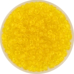 miyuki rocailles 8/0 - transparant yellow