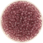 miyuki seed beads 8/0 - transparant smoky amethyst