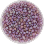 miyuki seed beads 8/0 - transparant matte smoky amethyst