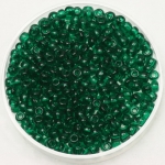 miyuki seed beads 8/0 - transparant emerald