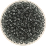 miyuki seed beads 8/0 - transparant gray