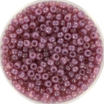 miyuki seed beads 8/0 - ceylon translucent thistle