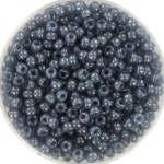 miyuki seed beads 8/0 - ceylon translucent slate