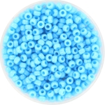 miyuki seed beads 8/0 - opaque turquoise blue