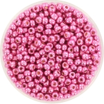 miyuki seed beads 8/0 - duracoat galvanized hot pink 