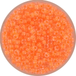 miyuki seed beads 8/0 - luminous soft orange