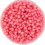 miyuki seed beads 8/0 - duracoat opaque guava 