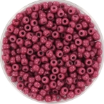 miyuki seed beads 8/0 - duracoat opaque pansy 