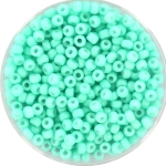 miyuki seed beads 8/0 - duracoat opaque catalina 