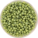 miyuki seed beads 8/0 - duracoat opaque fennel 