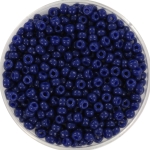 miyuki seed beads 8/0 - duracoat opaque dyed navy blue