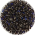 miyuki seed beads 8/0 - Czech coating matte azuro