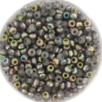 miyuki seed beads 8/0 - Czech coating matte vitrail