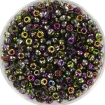 miyuki seed beads 8/0 - Czech coating magic orchid