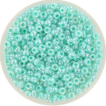 miyuki seed beads 8/0 - ceylon aqua green