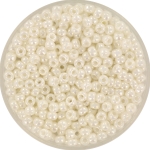 miyuki seed beads 8/0 - ceylon ivory pearl