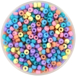 miyuki seed beads 8/0 - candyfloss